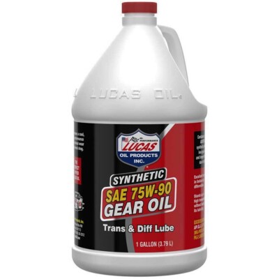 Lucas 10048 Synthetic SAE 75W-90 Transfer/Differential Lube 1-Gal