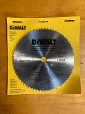 DeWalt Saw Blades 7 1/4" DW3329 68 Teeth 5/8" Arbor
