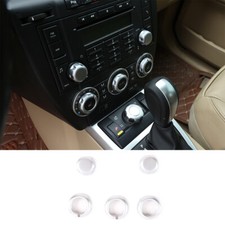 For Land Rover Freelander 2 2007-2012 Chrome Interior Air Conditoin Knob Trim For Land Rover Freelander 2 2007-2012 Chrome Interior Air Conditoin Knob Trim