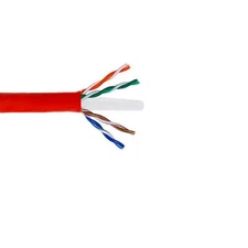 1000' CAT6 UTP Stranded Bulk Cable 550MHz 23AWG Ethernet RJ45 Bare Copper CMR UL