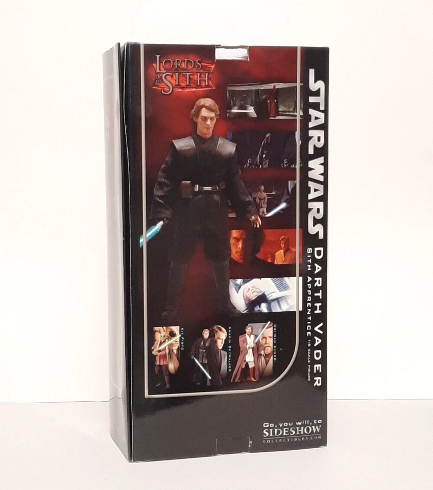 Sideshow SDCC Эксклюзив - Дарт Вейдер Ситх Ученик Масштаб 1:6 Фигурка НОВАЯ В КОРОБКЕ - Изображение 4 из 4