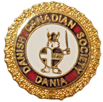 Danish Canadian Society Dania Lapel Pin