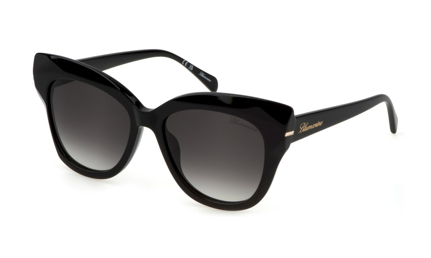 Blumarine Sonnenbrillen SBM833S 0700 Schwarz Rauch Damen 31290₽