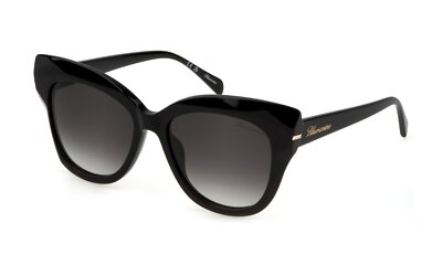 Blumarine Sonnenbrillen SBM833S  0700 Schwarz Rauch Damen