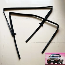 86-97 for Nissan Navara D21 door window glass run channel felt weatherstrip seal