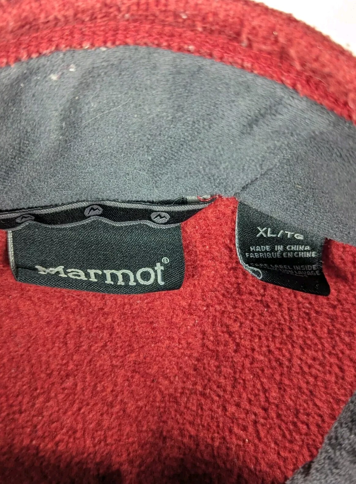 Marmot Half Zip Red Pullover Pockets Outdoors Hik… - image 5