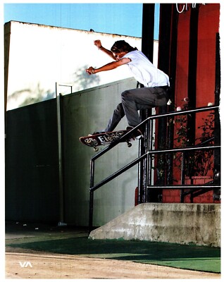 PSK47 SKATEBOARDING MAGAZIN WERBUNG 11X16'' RVCA; JULIAN DAVIDSON