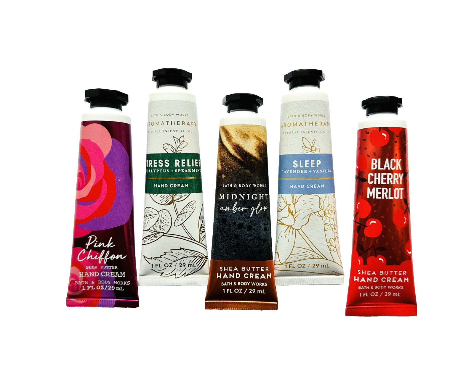 Lot of 5 Bath & Body Works Hand Cream 1 Oz. eBay