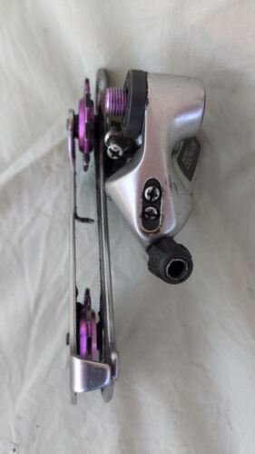 Shimano Deore DX Speed Metall lila eloxiert 7-fach Schaltwerk - Bild 6 von 8