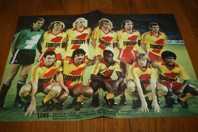 Poster RC Lens - Saison 1981/82 - Page Original - Collection