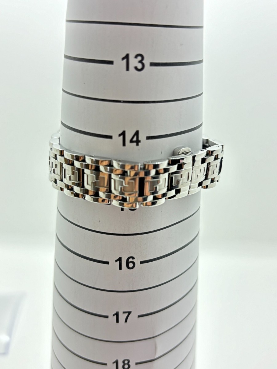 Near Mint] FENDI Orologi 750L Pink Dial Silver Quartz Ladies Watch