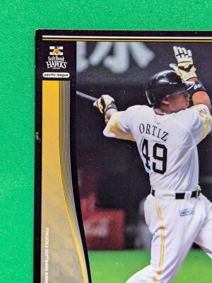 ORTIZ 49 SOFTBANK HAWKS JAPAN PRO BASEBALL BANDAI 2010 Japan TCG