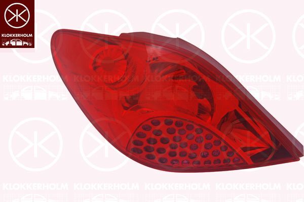 Neu RüCkleuchte Lampe - Links - Ohne Basis - FüR Peugeot 207 (Wa _)-image