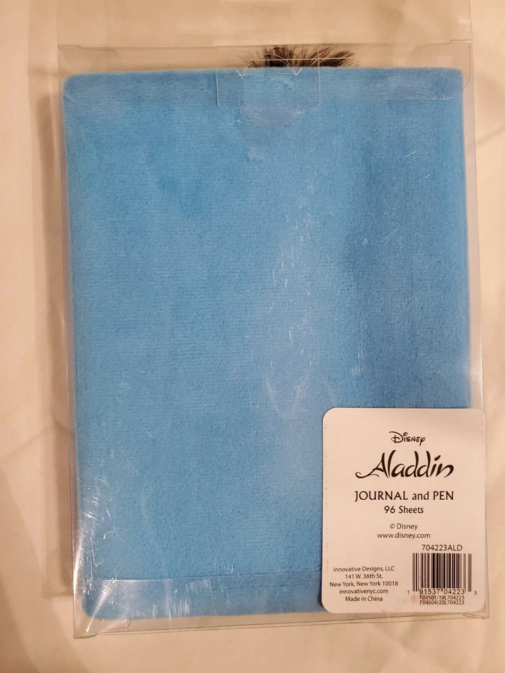 Disney Aladdin Genie Plush Journal and Pen Set - NEW! - Image 2 of 2