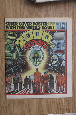 2000 AD and Tornado prog 144 (1979) Newspaper Comic