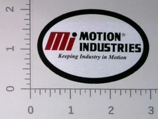 Vintage MI Motion Industries Birmingham Alabama Coal Mining Sticker Decal