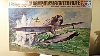 Tamiya 1:48 Nakajima A6M2-N (Rufe)  Floatplane Fighter New In Sealed Box
