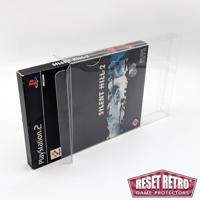 Schutzhülle passend für PS2 Spiel mit Pappschuber OVP protector box Playstation