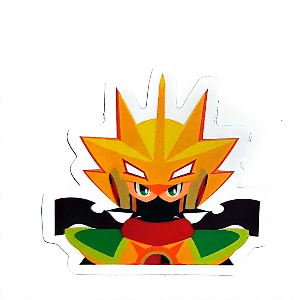 Retro Mega Man Waterproof Anime Sticker - Dr Wily & Rockman