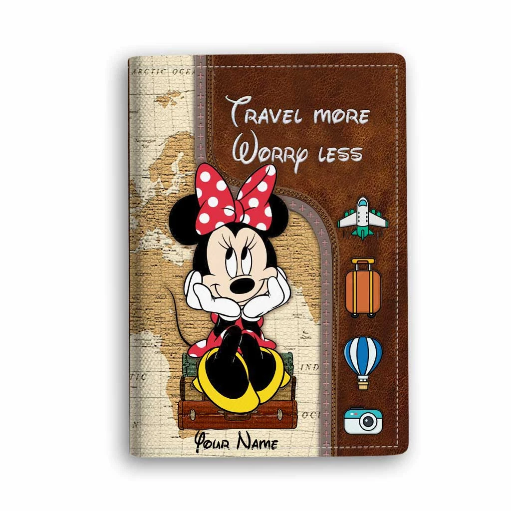 Personalized Mickey Mouse Travelling Partners Passport Holder