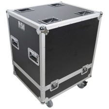 ProX Subwoofer Speaker Flight Case w Casters fits RCF SUB 905-ASII SUB 705-AS...