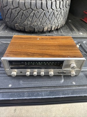 Tested Lights Up, Works Vintage Sansui 221, AM/FM Stereo Receiver