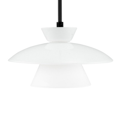 Dyberg Larsen Valby Hängeleuchte aus Glas Ø 20cm G9 Hängelampe Lampe Leuchte