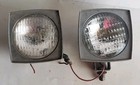 Vtg. Yankee 91/92 Square Harley Dual Chopper Headlights 1960-70's