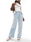 Cotton On Adjustable wide jean in blue Size 24 — photo 1