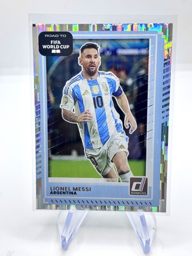 2025-26 Panini Donruss Road to World Cup Lionel Messi Silver Argentina #154