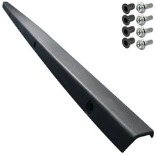 Fits 2007-2013 Toyota Tundra Upper Tailgate Protector Molding Cap Black Plastic Fits 2007-2013 Toyota Tundra Upper Tailgate Protector Molding Cap Black Plastic