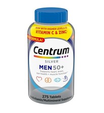 Centrum Silver Men 50 , 275 Tablets Multivitamin Multimineral Supplement