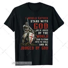 Christian Warrior T Shirt Armor of God Knight Templar Cross Faith Crusader Gift