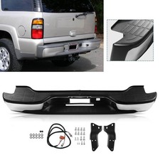 Chrome Rear Bumper Fit For 2000-2006 Chevy Suburban 1500 Tahoe Gmc Yukon Xl Chrome Rear Bumper Fit For 2000-2006 Chevy Suburban 1500 Tahoe Gmc Yukon Xl
