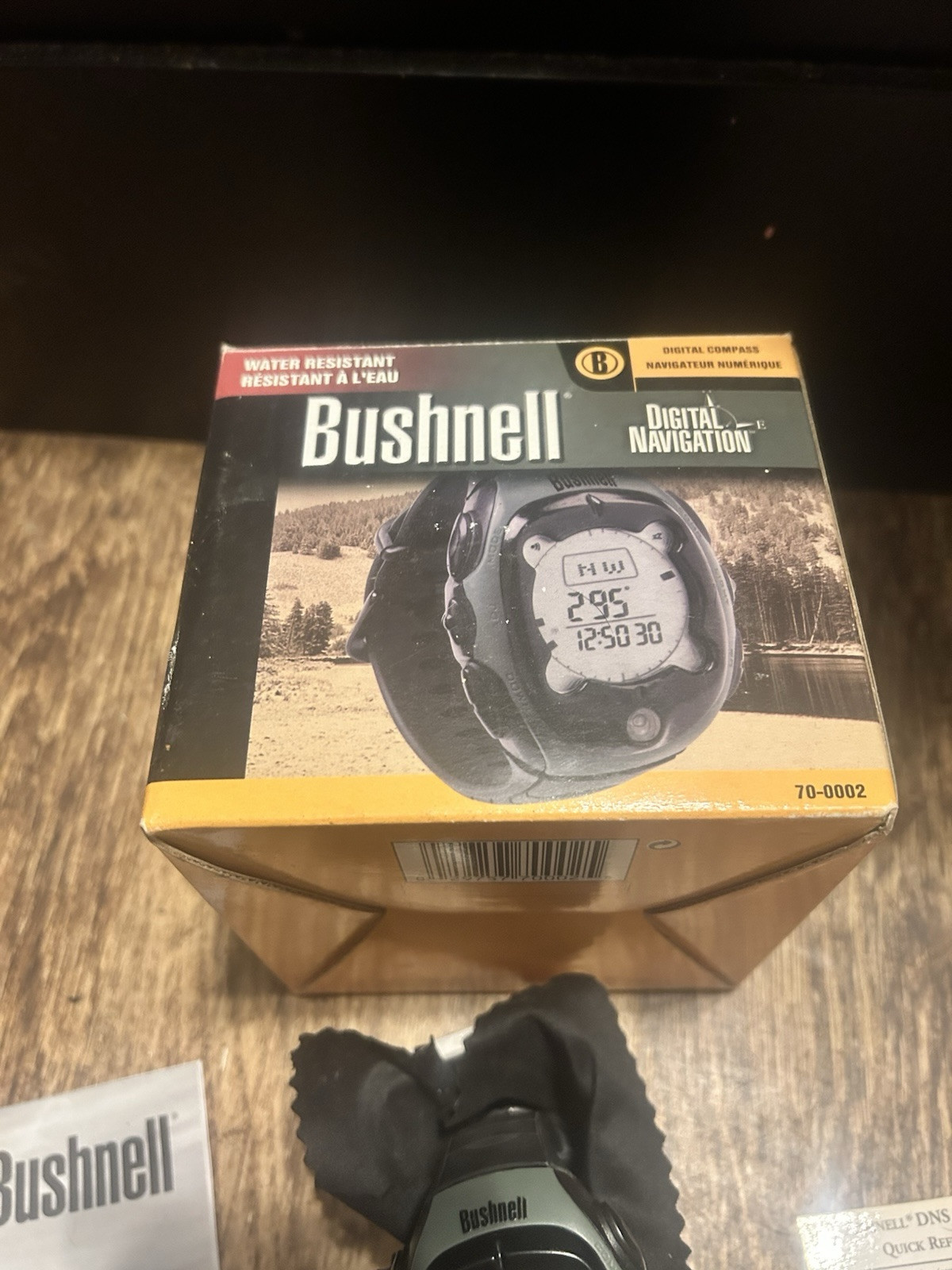 Bushnell Digital Compass Navigation Wristwatch 70… - image 1
