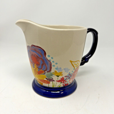 The Pioneer Woman Celia 4-Cup Floral Stoneware Batter Bowl Measuring Pitcher