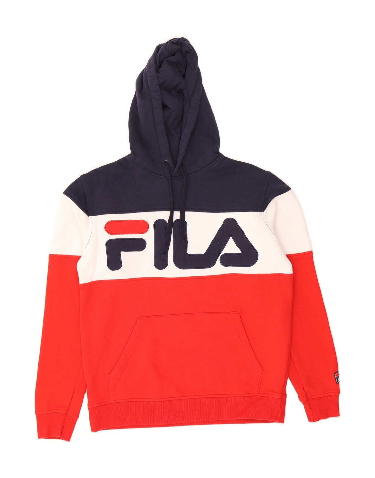FILA Maglione Uomo Grafico con Cappuccio Medium Multicolore Colourblock AY11