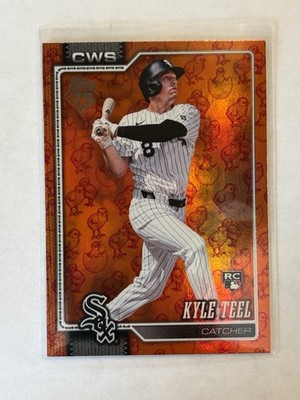2026 Topps Series 1 - Kyle Teel Easter Chicks Foil Parallel #201 White Sox RC