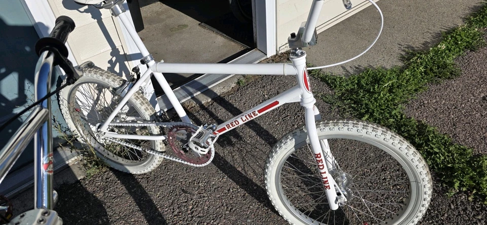 Cuadro y horquilla BMX Redline MX-II 1979 (serie: RI) solamente. "Vieja escuela 20"" vintage" Foto 2 de 4