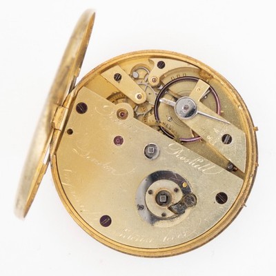 Robert Roskell 48.5 x 11.6 mm Key Wind Antique Pocket Watch Movement