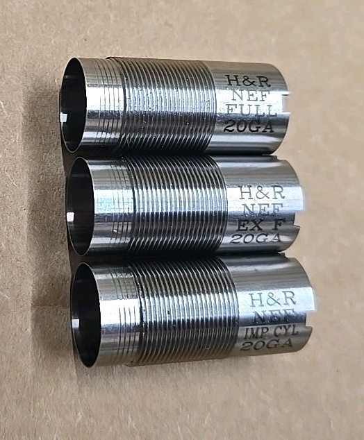 3X H&R 20GA Invector Choke BUNDLE IMP CYL, FULL & EX F BRO/MOS/WIN