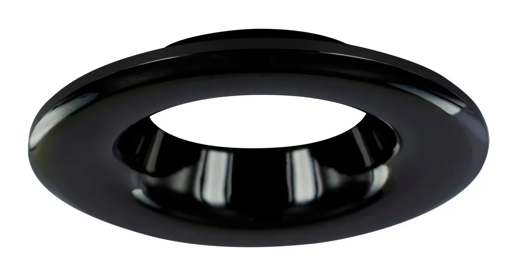 Black Chrome Bezel For Luxfire Downlights Integral ILDLFR70A017