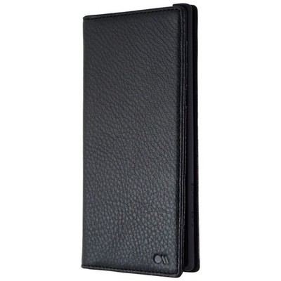 Case-Mate Echtes Leder Wallet Case Folio Hülle für Samsung Galaxy Note10 Schwarz