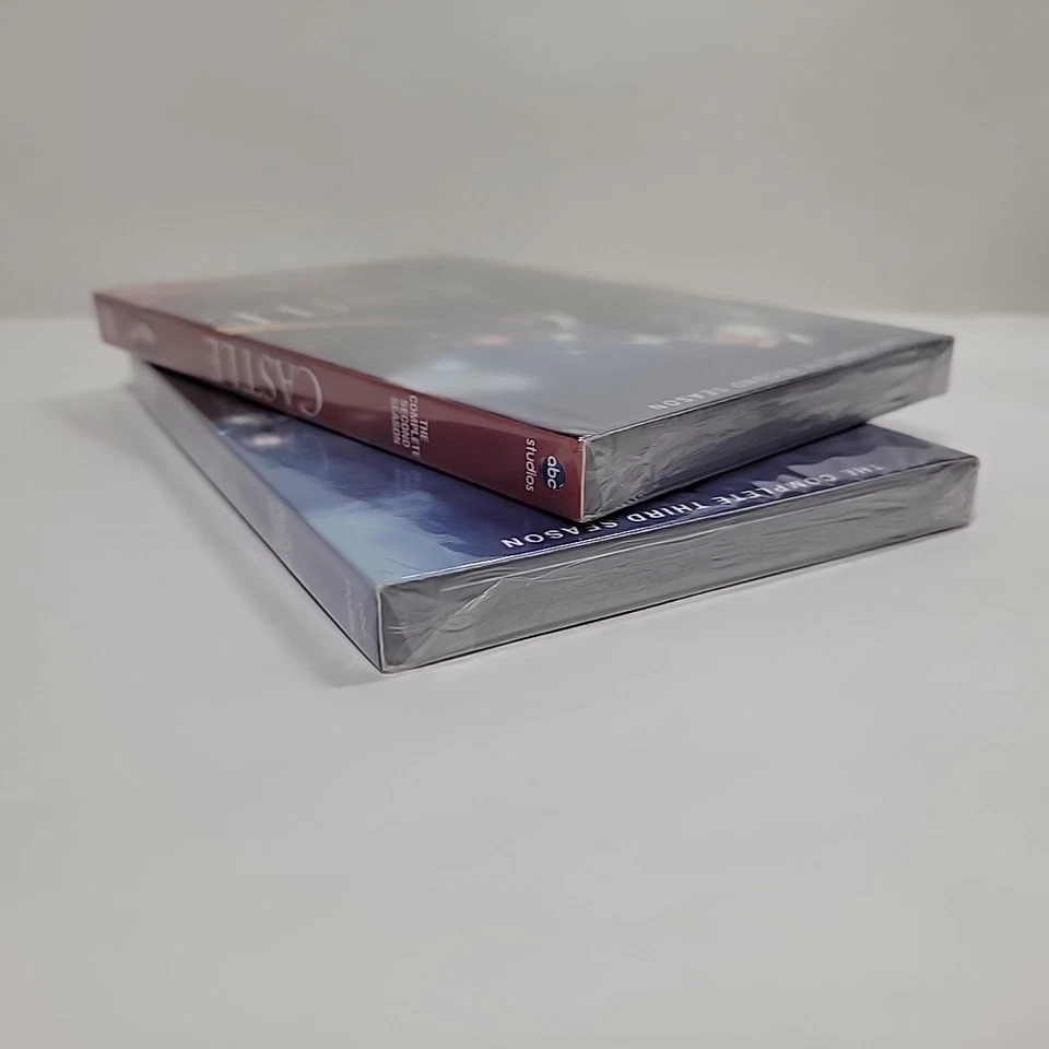 Castle DVD lot Seasons 2,3, • Susan Sullivan/Nathan Fillion/Stana Katic New - Imagem 3 de 4