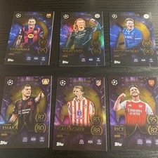 Topps Match Attax 2025/26 Gladiator Set 6 Karten