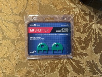 microjig mj splitter 1/8'' kerf green inserts
