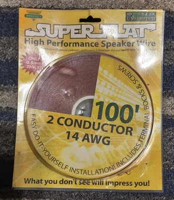 Cables Unlimited Superflat high performance speaker wire