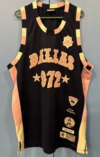Vtg Dallas Basketball Stitched Jersey Mens Large 1967 Streetball 972 Victorious
