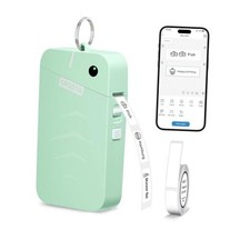 S001 Label Maker Machine with Tape, Portable Bluetooth Label Maker for Green