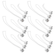 30 Pcs Mr16 Socket Lamp Accessories Holder Ceramic Ceiling Light Fixture